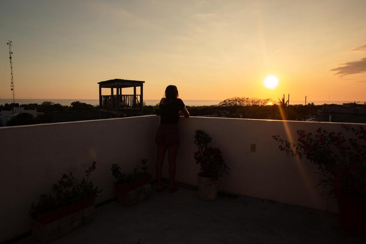 Auberge de jeunesse Terraza Dzahui H à Puerto Escondido  Extérieur photo
